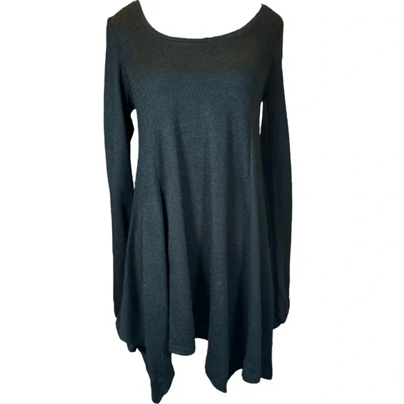 Love Tree Black Asymmetrical Dress - Picture 5 of 10